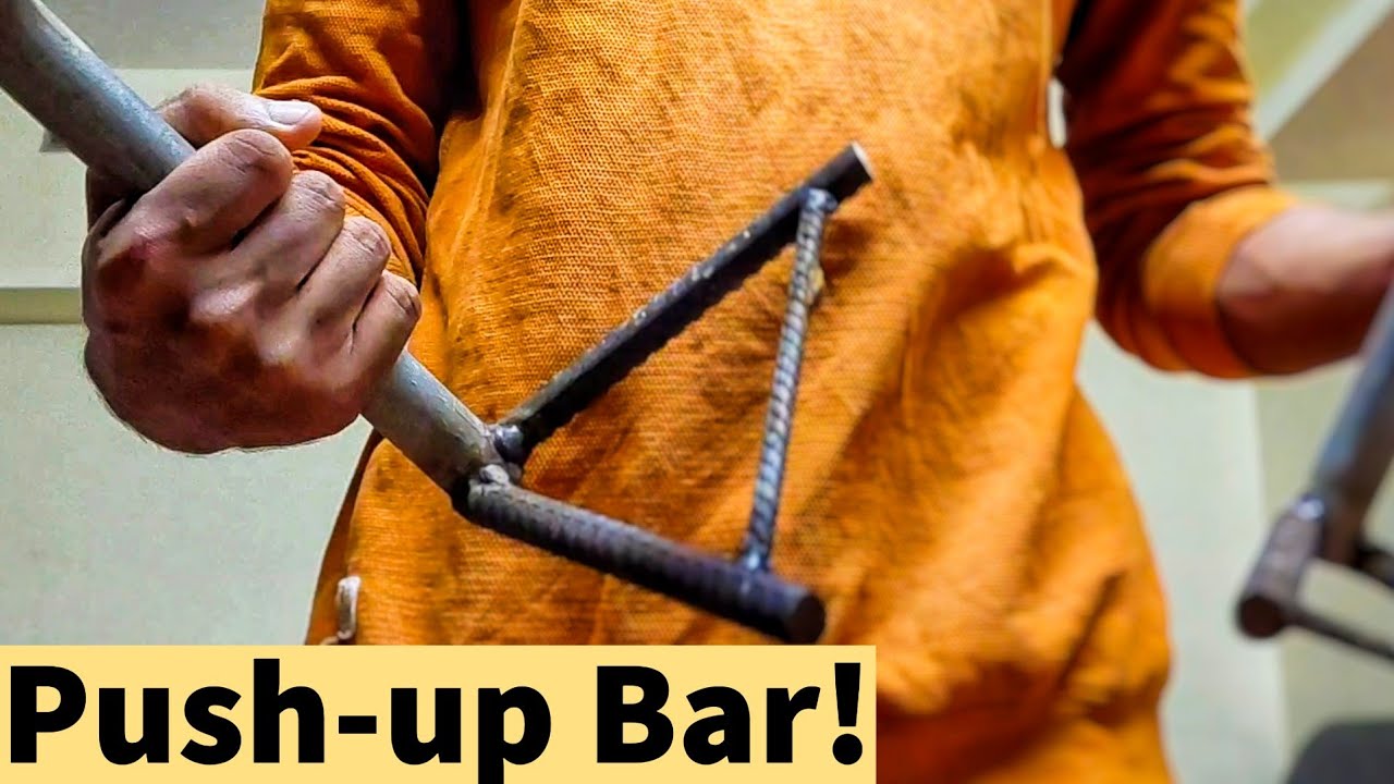 Push-up bar from the welder's shop! My honest opinion 🤔