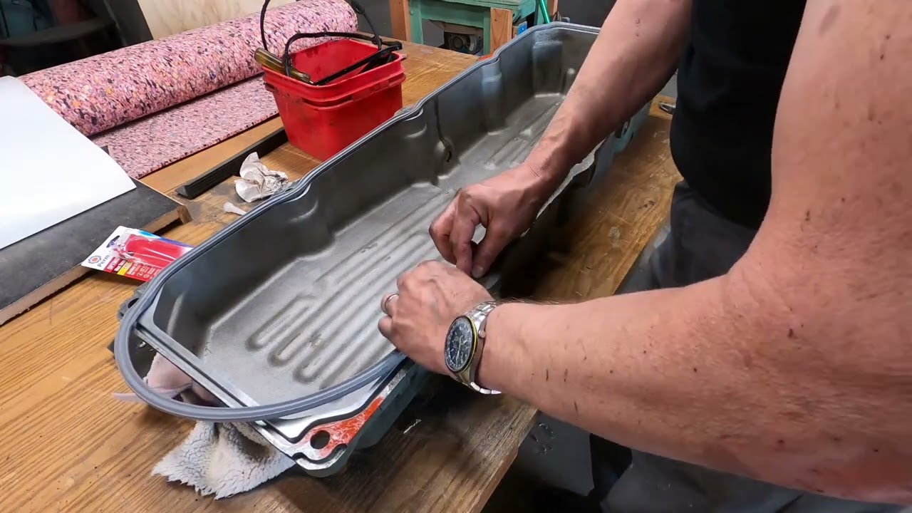 2002 MCI 12 7 Series 60 Oil Pan Gasket Replacement E100