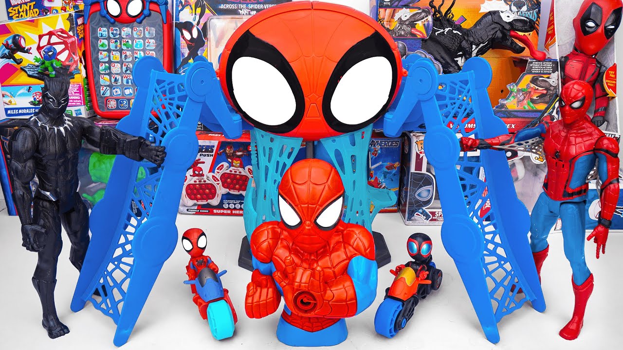 Marvel Spiderman Collection Unboxing Review | LEGO 76226 Marvel Spider-Man Figure | Web-Quarters Set