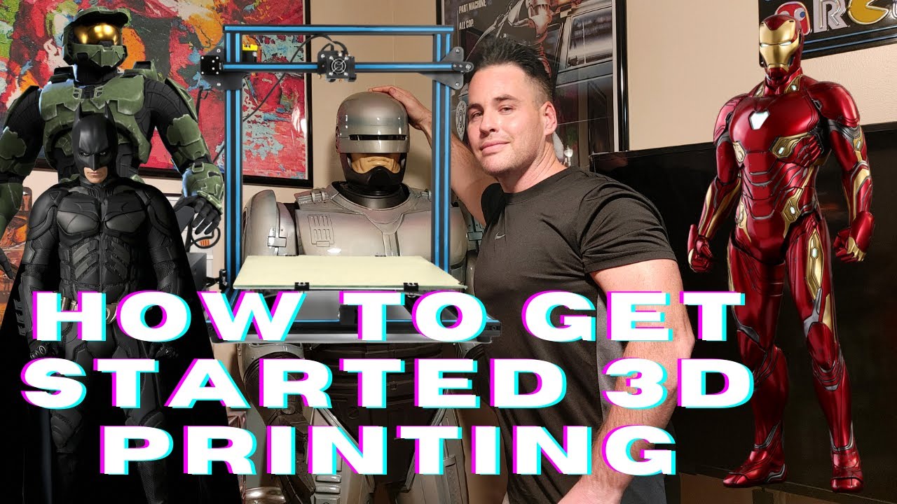 How To Get Started 3D Printing - Your Dream Robocop Suit!