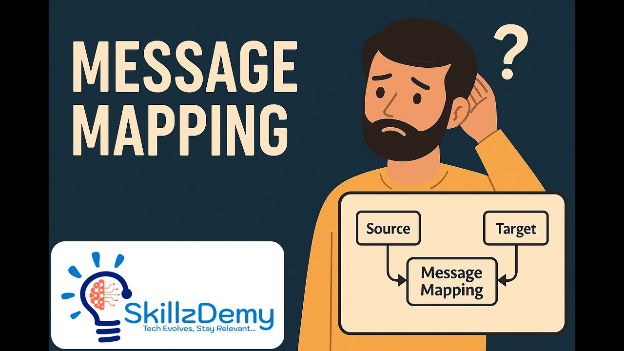 🧭 Message Mapping in SAP CI | Source to Target Mapping Explained