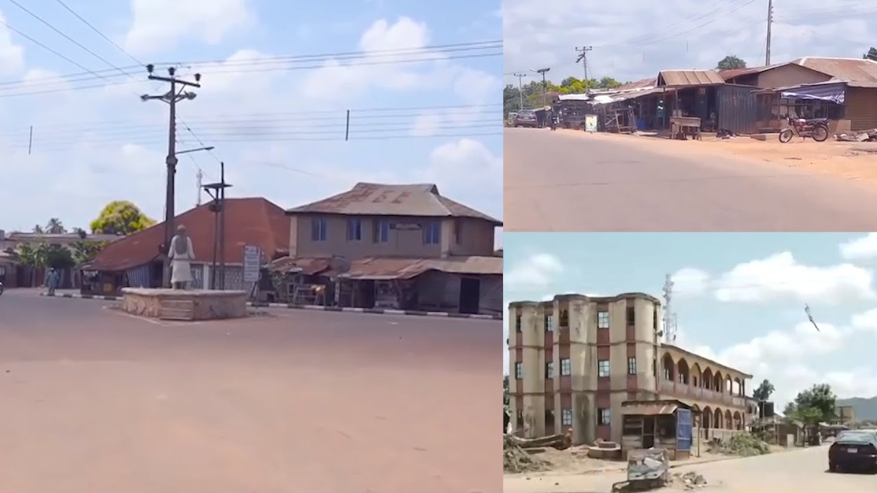 GHO$T TOWN! MARKETS, SCHOOLS SHUT DOWN - IT'S A SHOCKER