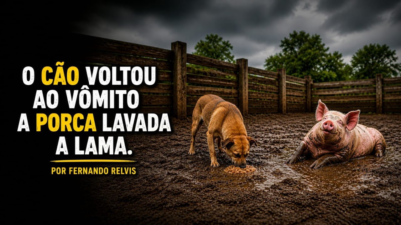 O CÃO VOLTOU AO VÔMITO, A PORCA LAVADA A LAMA - Pr. Fernando Relvis #33