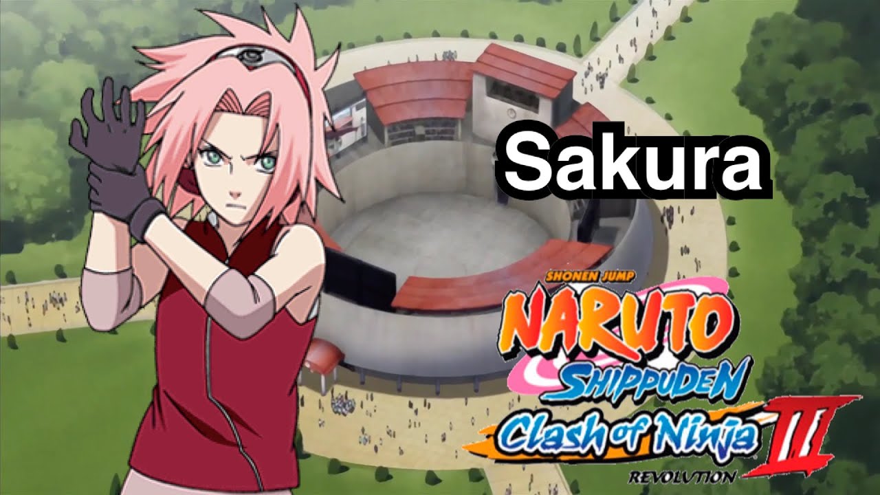 Naruto Shippuden clash of ninja Revolution 3 Sakura Score Attack 60fps