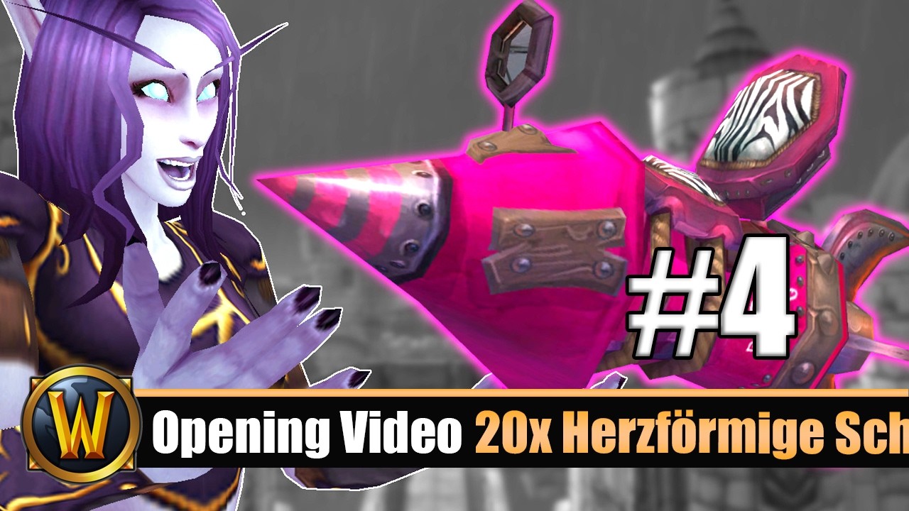 Opening Video: 20x [Herzf&ouml;rmige Schachtel] - erste Kiste am Tag #4