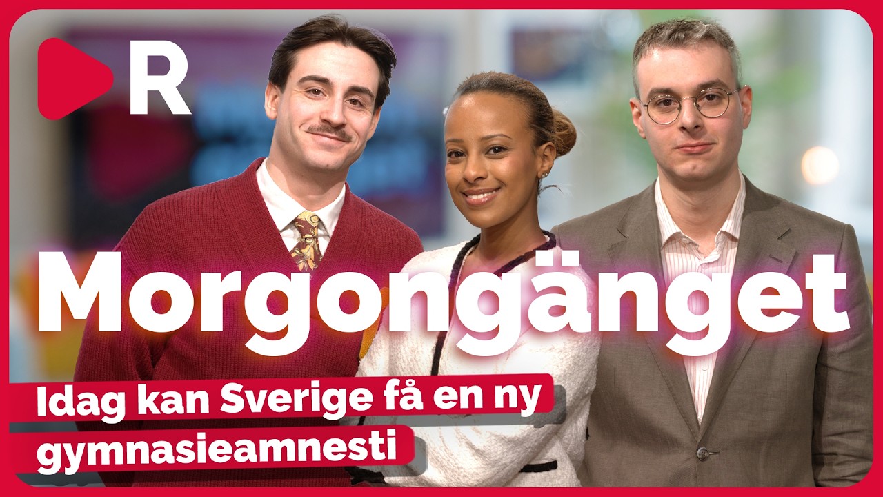Morgongänget: Idag kan Sverige få en ny gymnasieamnesti