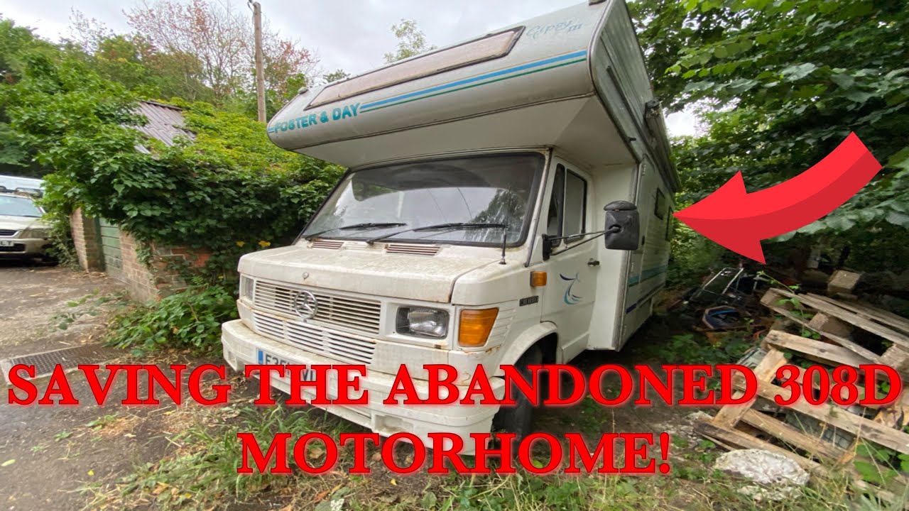 I Bought An Abandoned Mercedes 308D Motorhome And Will Be Restoring It… But Will It Drive Home?..