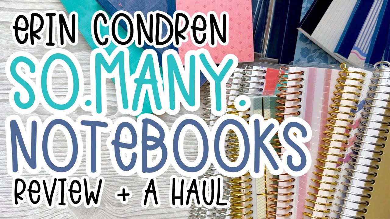 EC NOTEBOOKS: What’s Worth It & What to Skip! | Ultimate Review & Must-Have Guide | Erin Condren