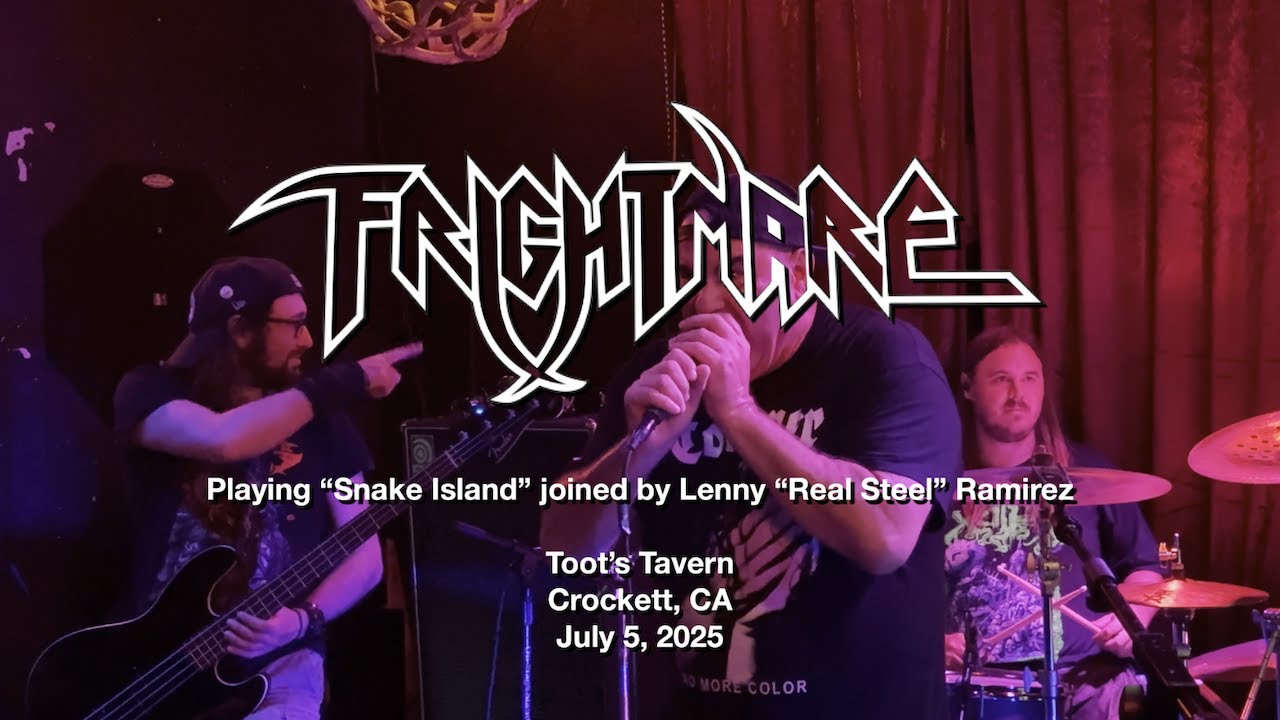 Poseurs Only Media // FRIGHTMARE - SNAKE ISLAND w. Lenny Ramirez // 7-5-25 // Crockett, CA