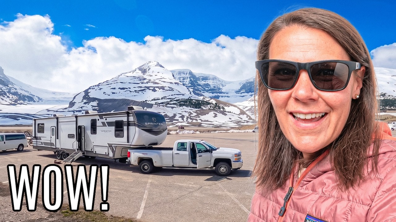 NOT Prepared for this Drive! | RV Road Trip AMAZING Glacier Views