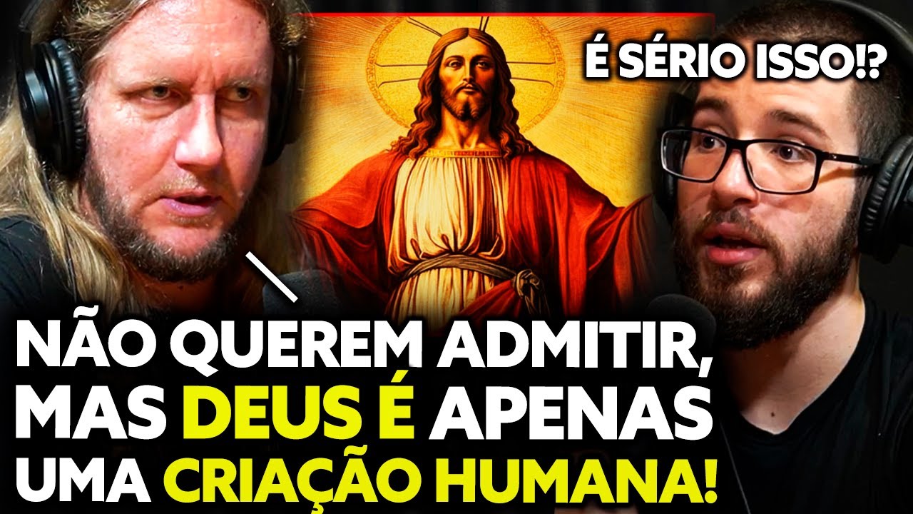 CIENTISTA EXPLICA: COMO O HOMEM CRIOU DEUS! | Cauê Santos Podcast