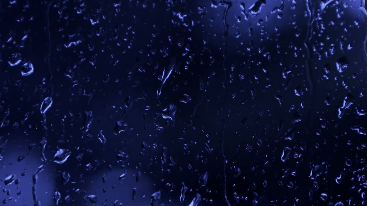10 Hours of Rain Sound Relaxation on the Windown / Ultimate Stress Relief, Deep Sleep, Meditation