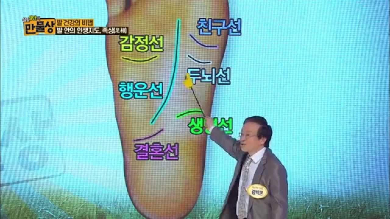 발 안의 인생지도,족상 [만물상_발 건강의 비법]