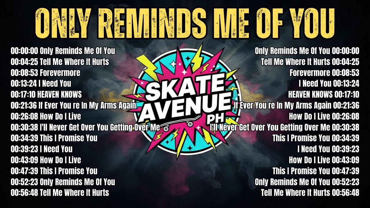 Skate Avenue PH | Only Reminds Me Of You | Rock Cover Lyrics Playlist 2026 Non-Stop | New Trending