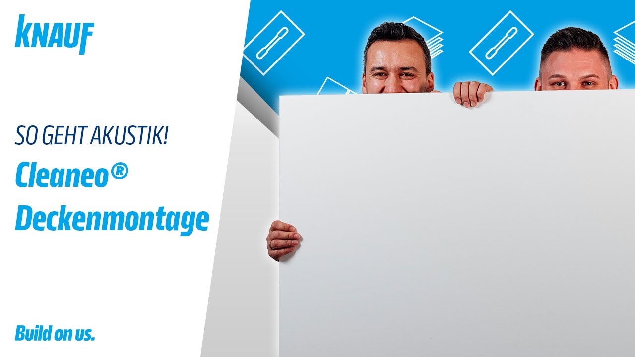 Cleaneo Single Smart montieren – Deckenabsorber für bessere Raumakustik | Montage-Tipps