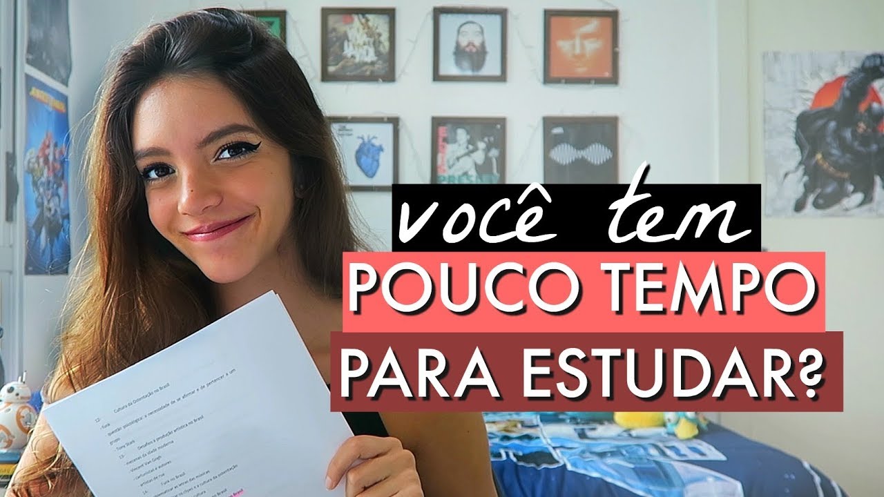 COMO ESTUDAR POUCAS HORAS POR DIA - Débora Aladim