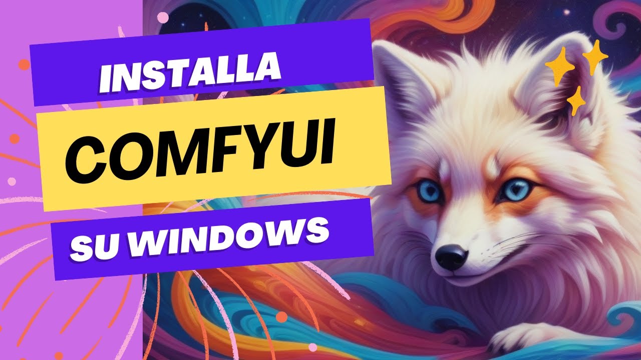 📱 TUTORIAL COMPLETO: Come installare ComfyUI su windows: guida passo passo🔥