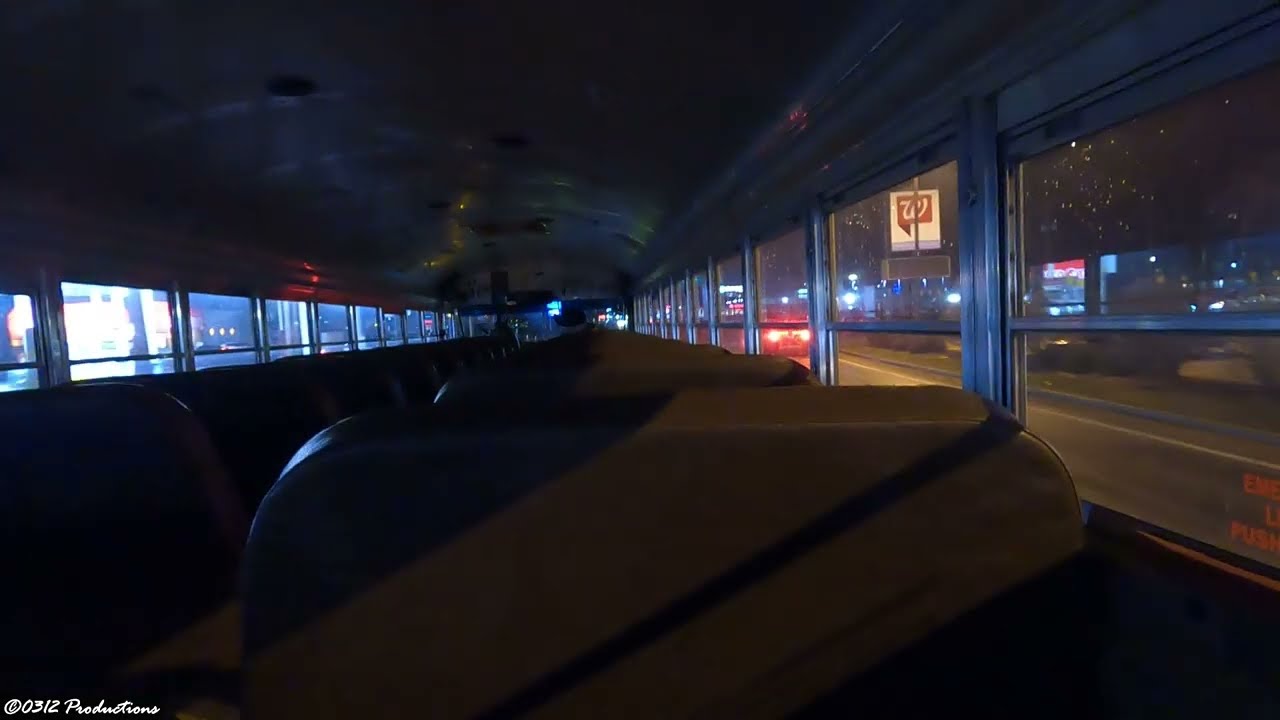 Back Seat Ride in @Project681's 2004 BlueBird International 3800 School Bus W/ DT466E