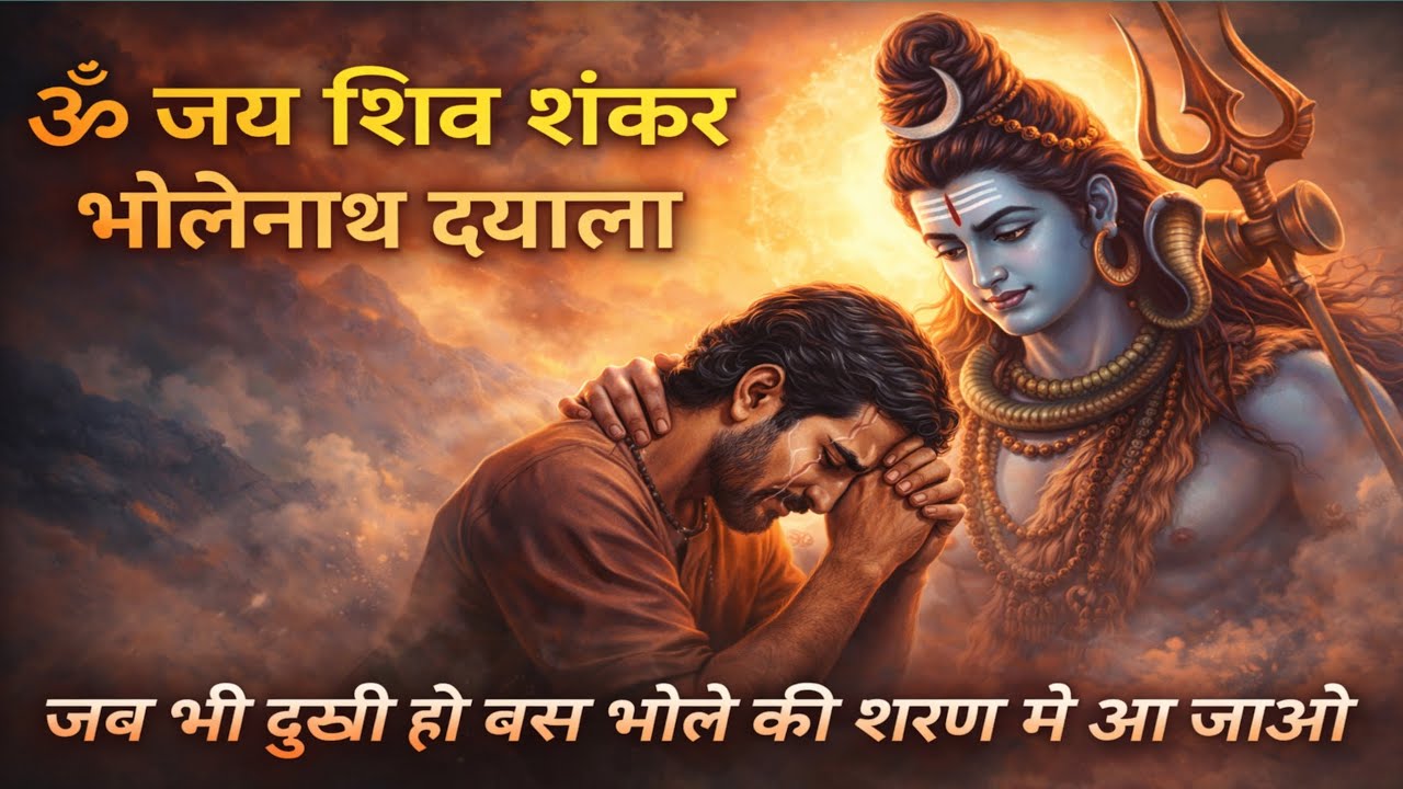 😢 When You Feel Broken, Come to Bholenath | Om Namah Shivaya | Heart Touching Shiv Aarti