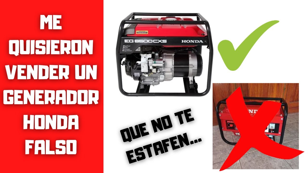 Me quisieron estafar con un generador. CUIDADO! Todos los pasos para que no te pase.