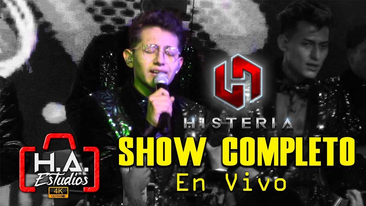 ♪♪ SHOW COMPLETO - HISTERIA EN VIVO ♪🔸️H.A. ESTUDIOS - 2021🔸️ JUNIO