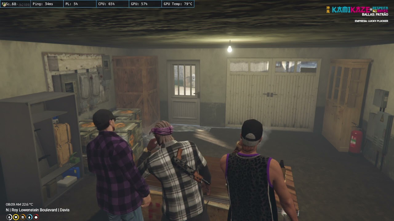 AMERICO AGRADECENDO O PESSOAL [GTA RP - KAMIKAZE]