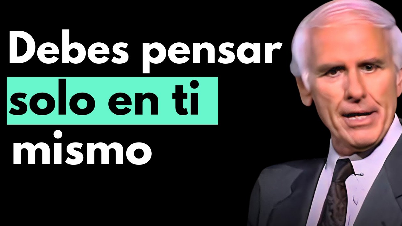 ENFÓCATE EN TI MISMO, NO EN LOS DEMÁS | Jim Rohn Discurso Motivacional en Español