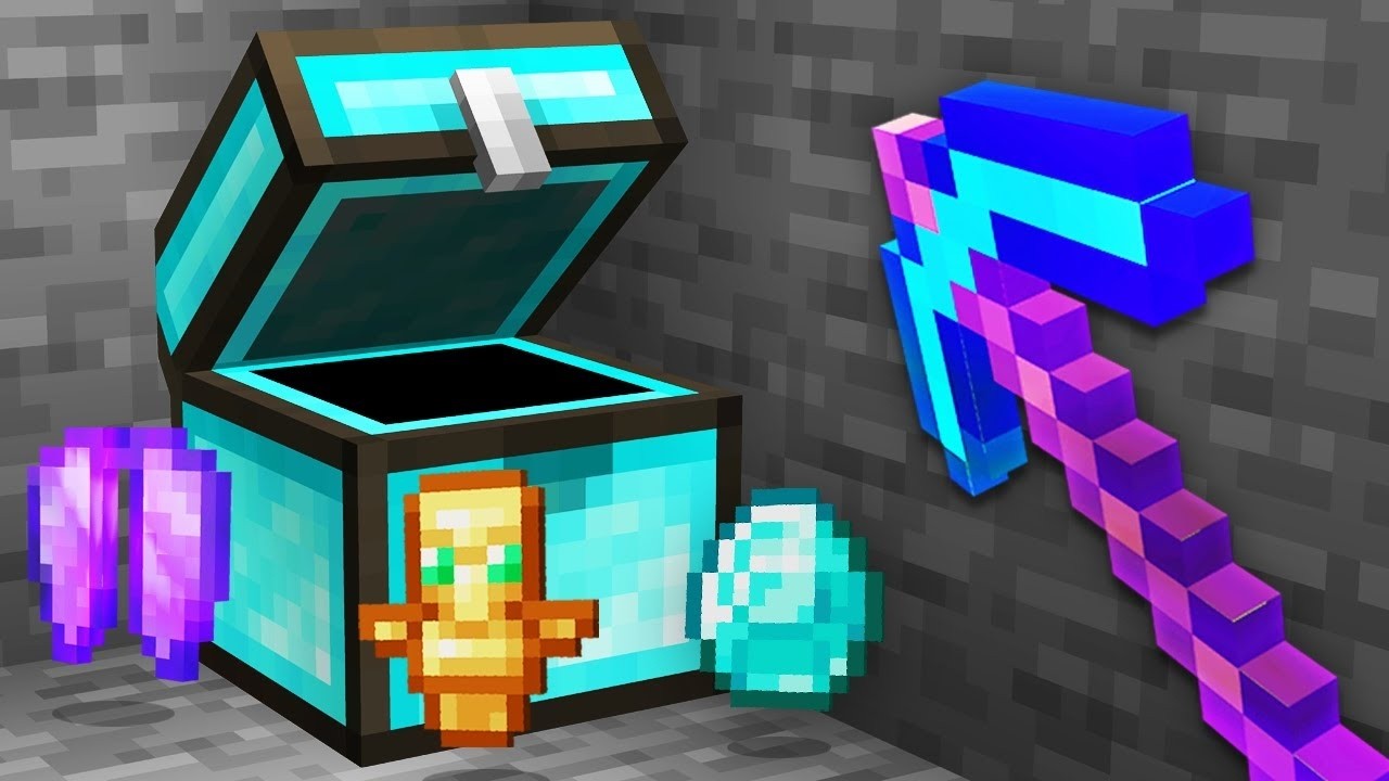 Minecraft, But EVERYTHING Has OP Treasure!