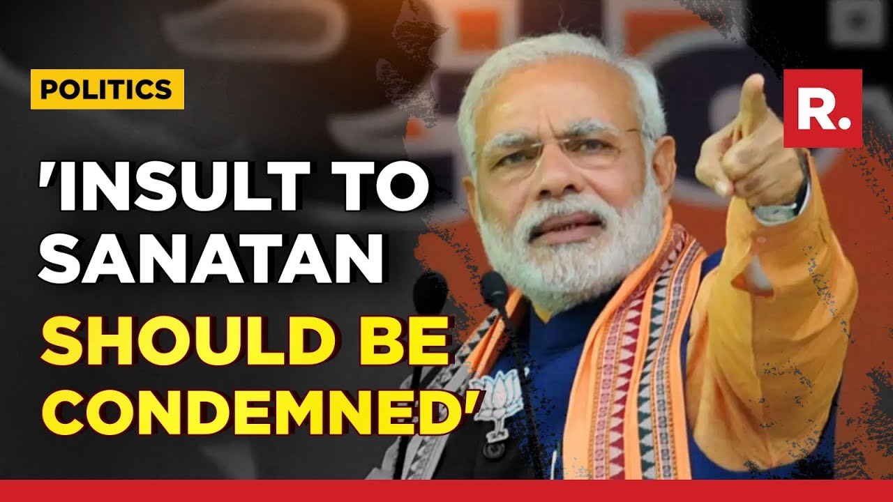 PM Modi Raises Sanatan Insult Issue In Cabinet Meet