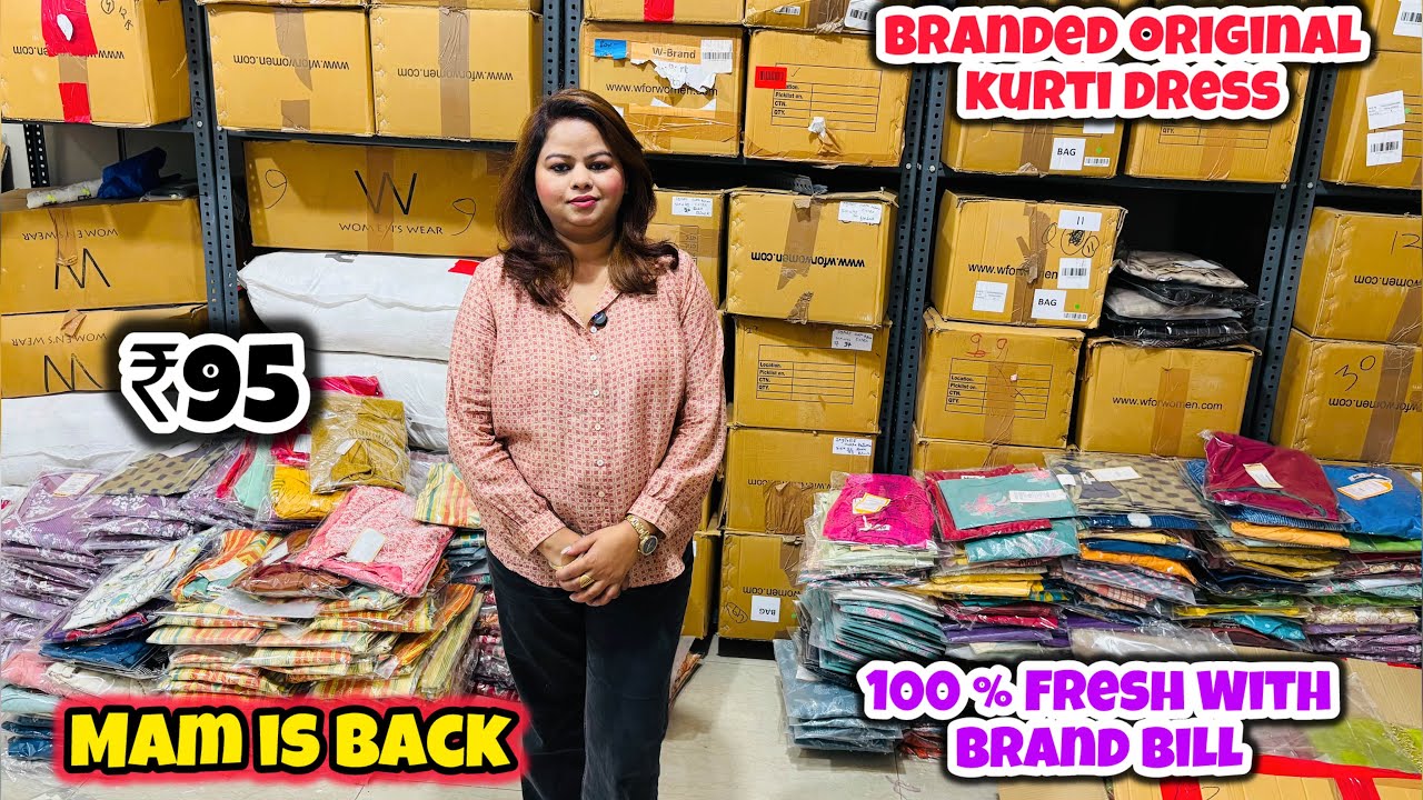 Branded Original Ladies Garments With Tag | Export Surplus Warehouse in Delhi|Kids Clothes wholesale