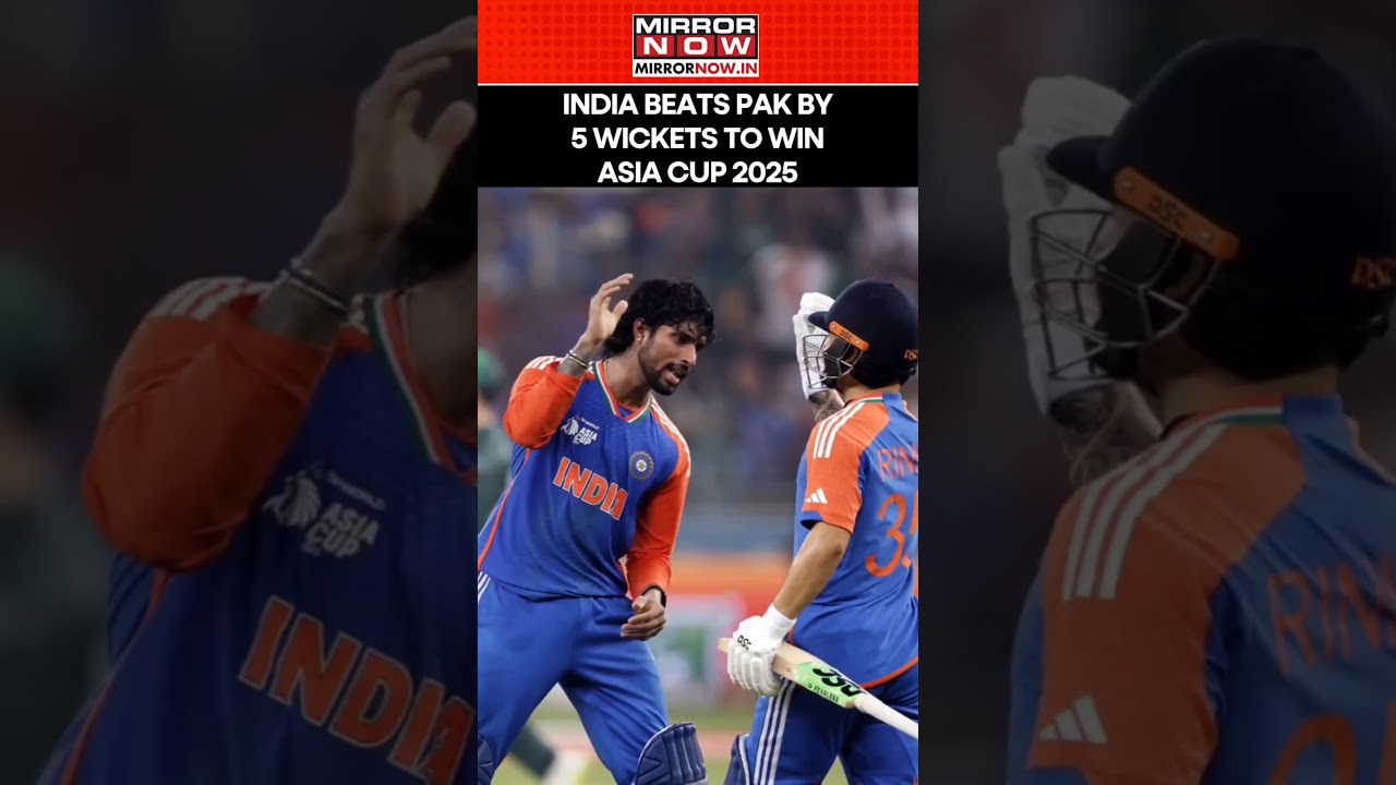 India Beats Pakistan By 5 Wickets To Win Asia Cup 2025 