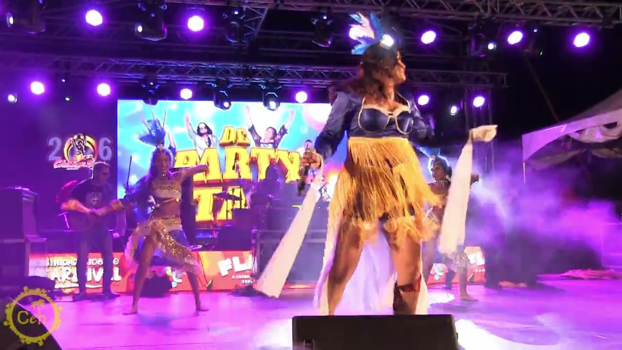 Ари Джи на финале конкурса Chutney Soca Monarch 2026.