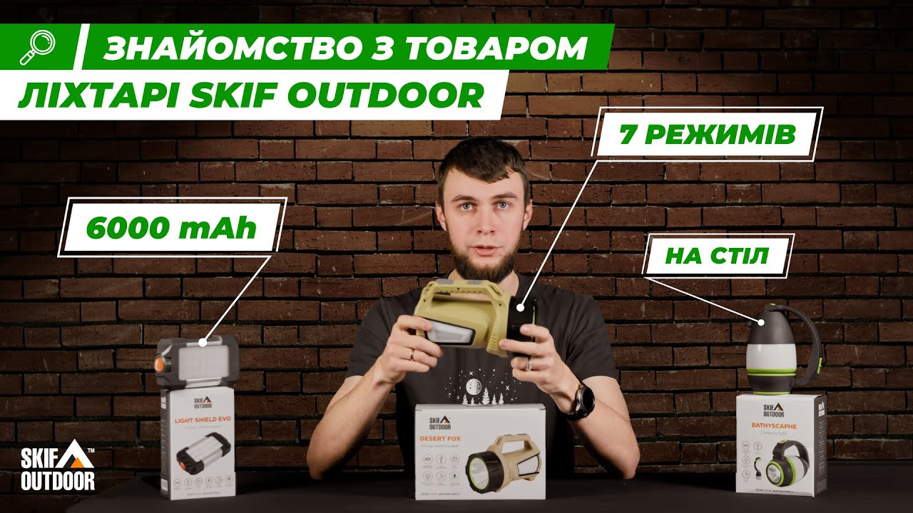 Нові кемпінгові ліхтарі Skif Outdoor | Ліхтарі | Ібіс