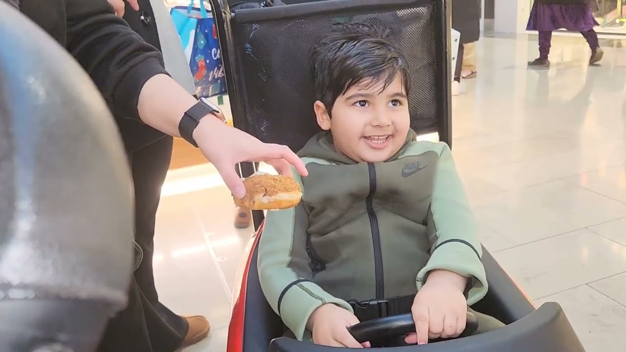 Shopping Day at Broadway Bradford with my grandsons
