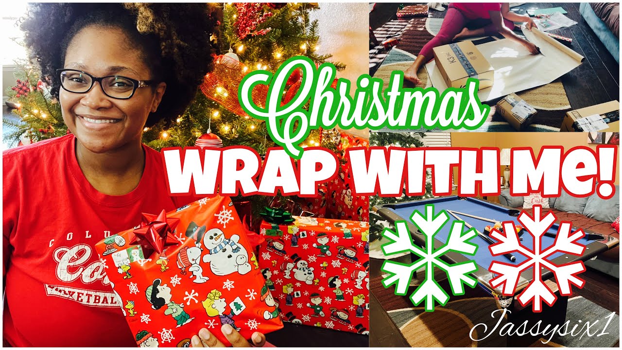 WRAP WITH ME CHRISTMAS 2020🎄/ SAHM OF ONE🤱🏾/PLUS HUSBAND EARLY CHRISTMAS GIFT REVEAL🎁/DEC 2020