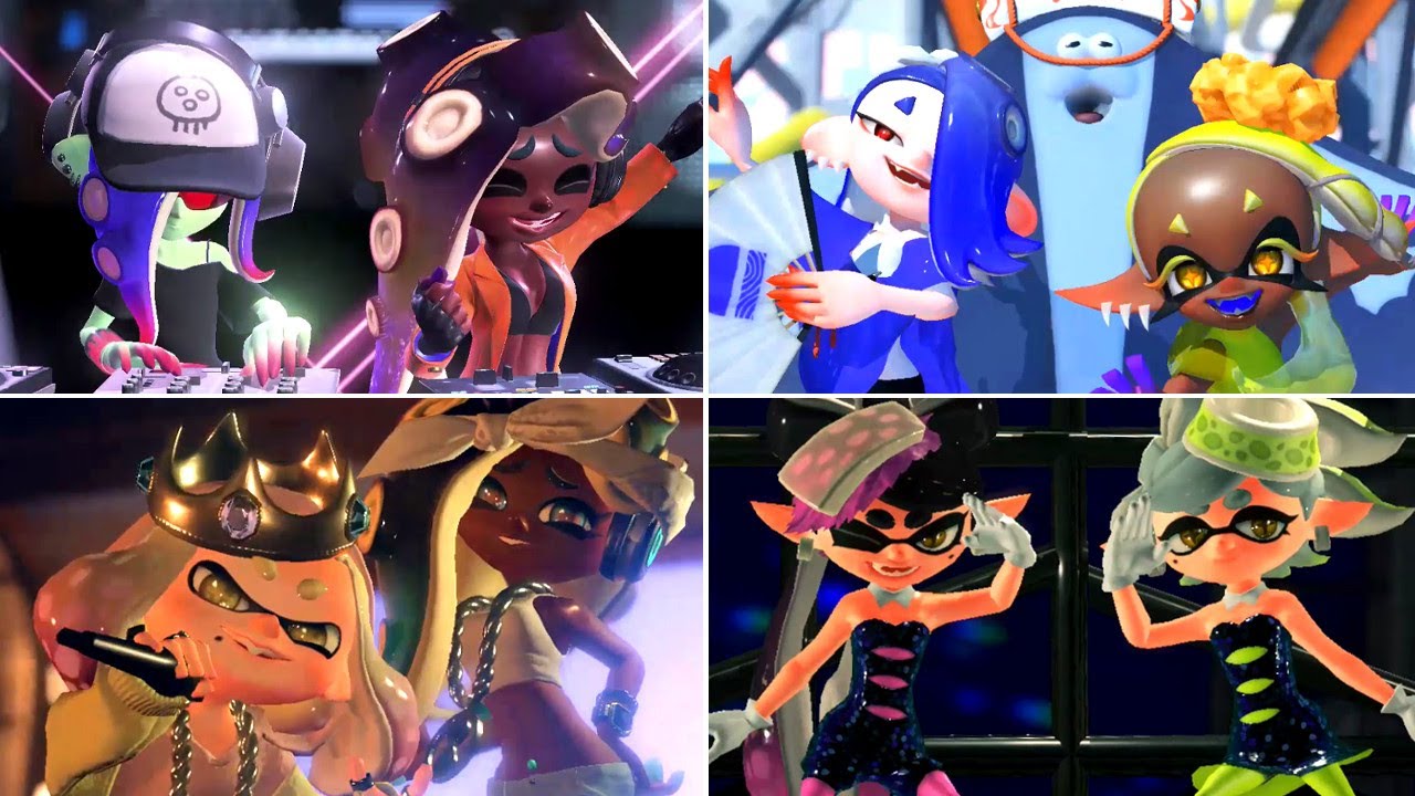 Evolution of Final Idols Performances in Splatoon Games (2015-2024)