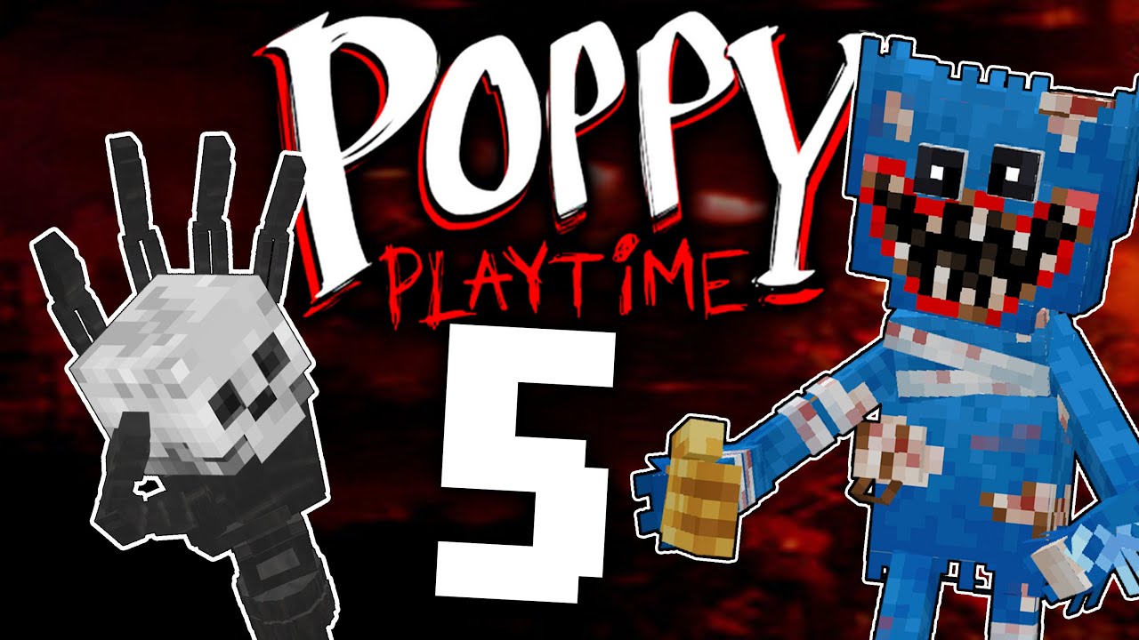[Chapter 5] Full Gameplay Poppy Playtime Chapter 5 - Minecraft map