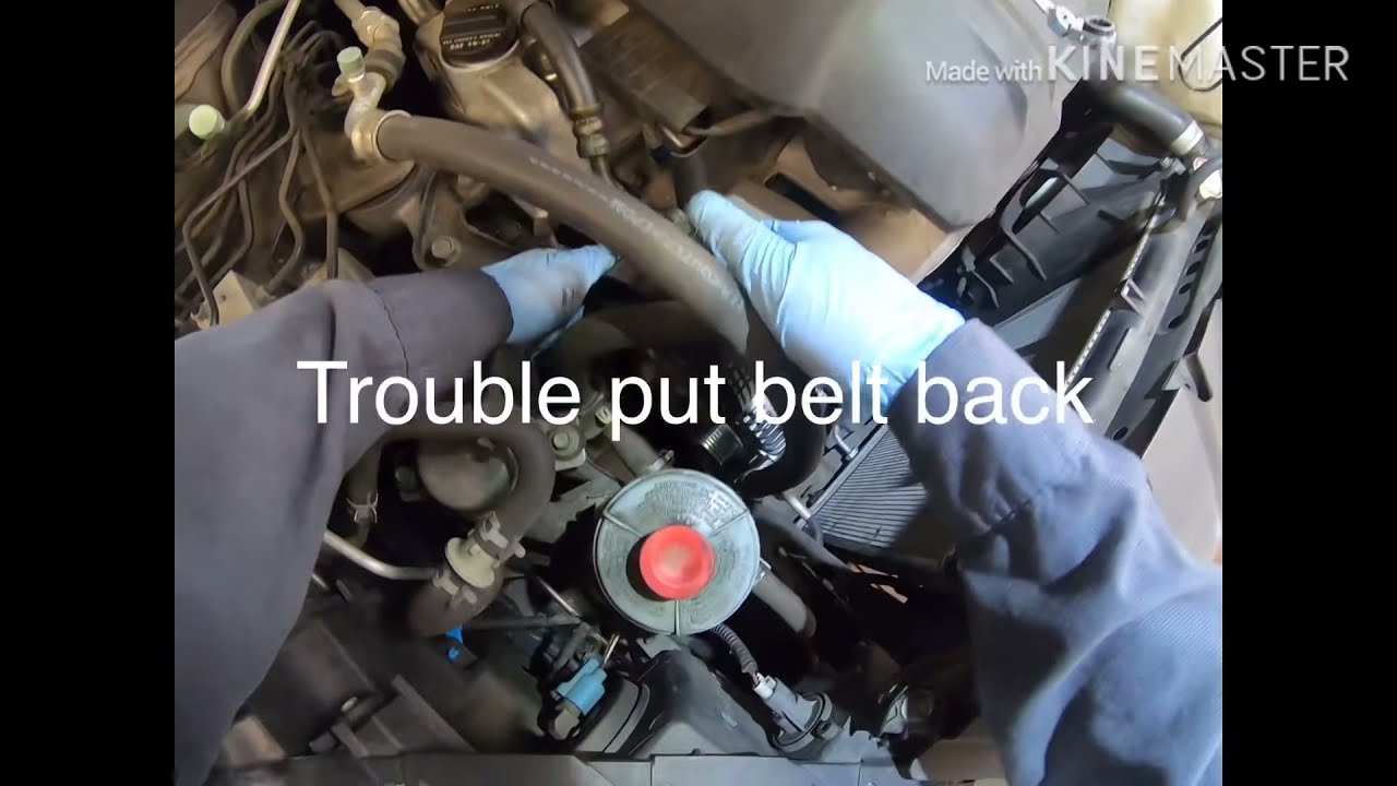 07 Acura RDX alternator replacement