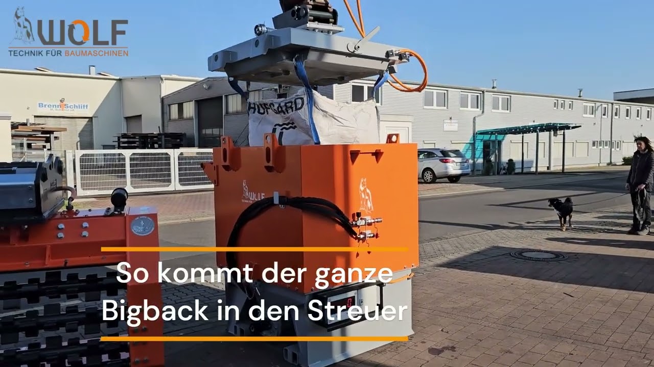 WBS.1400 Wolf Bindemittel / Kalkstreuer