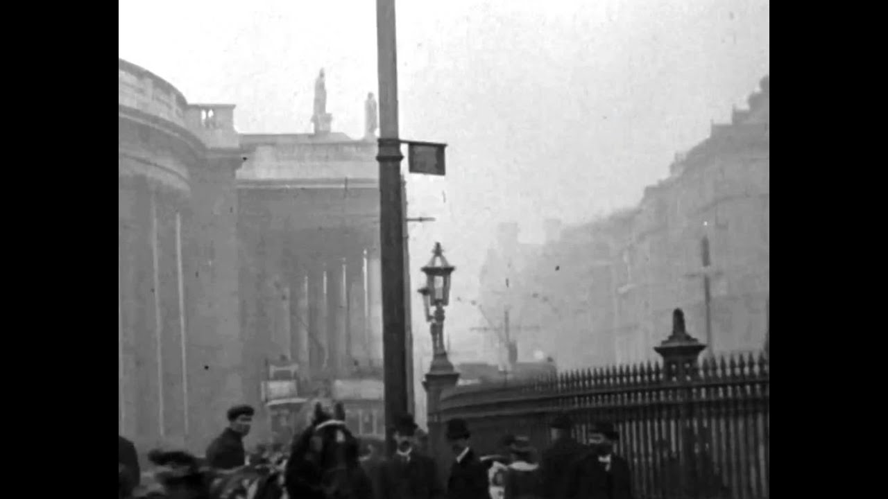 1902 Edwardian Dublin Very Rare Footage