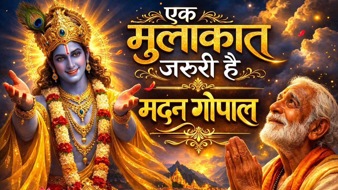 एक मुलाकात जरूरी है | मदन गोपाल भजन | दिल को छू लेने वाला कृष्ण भक्ति गीत 2026