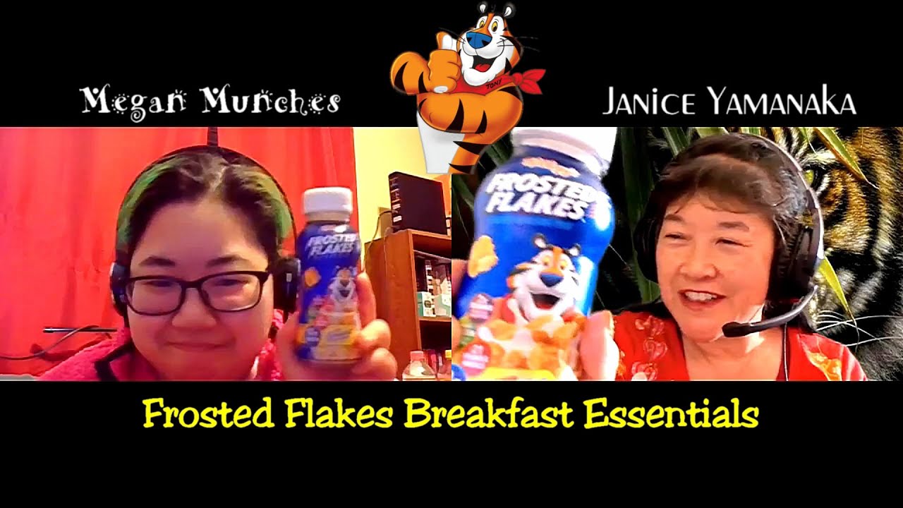 Frosted Flakes Breakfast Essentials collab w/ Megan Munches #2022WinterWonderSnacks #Quarantine2022