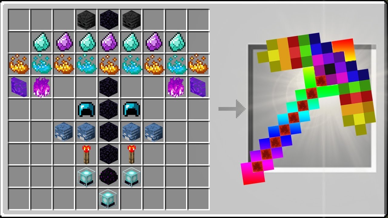 DE X PICKAXE IN MINECRAFT!