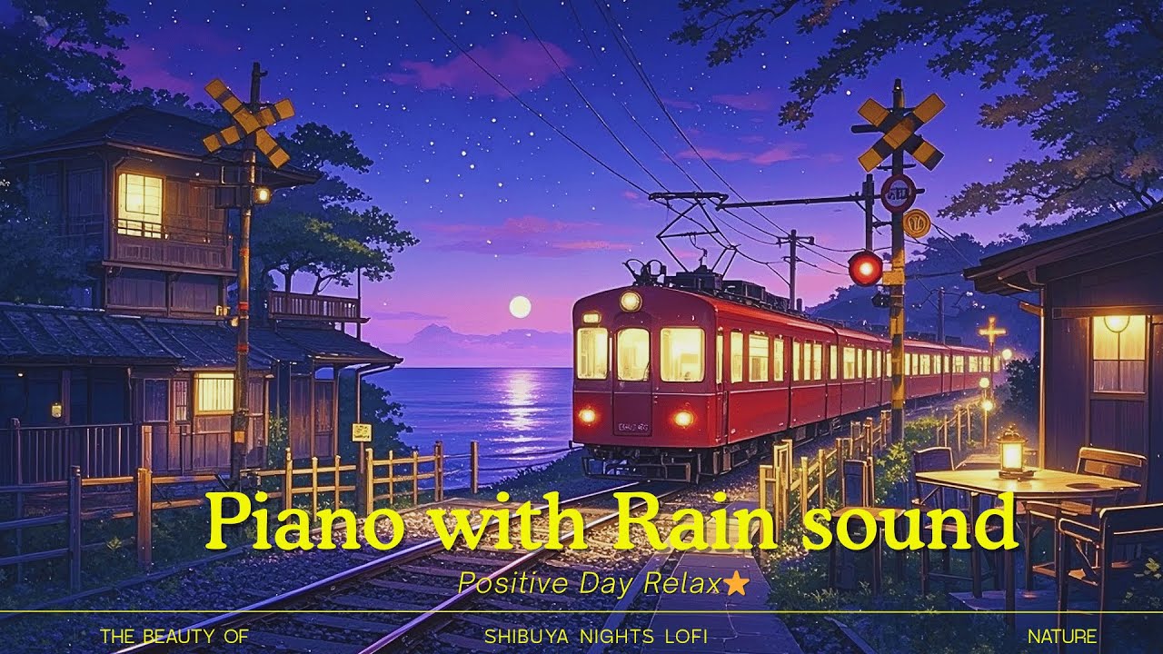 ✨A moment to slow down and appreciate the good things in life | Piano with Rain sound to Relax🎶