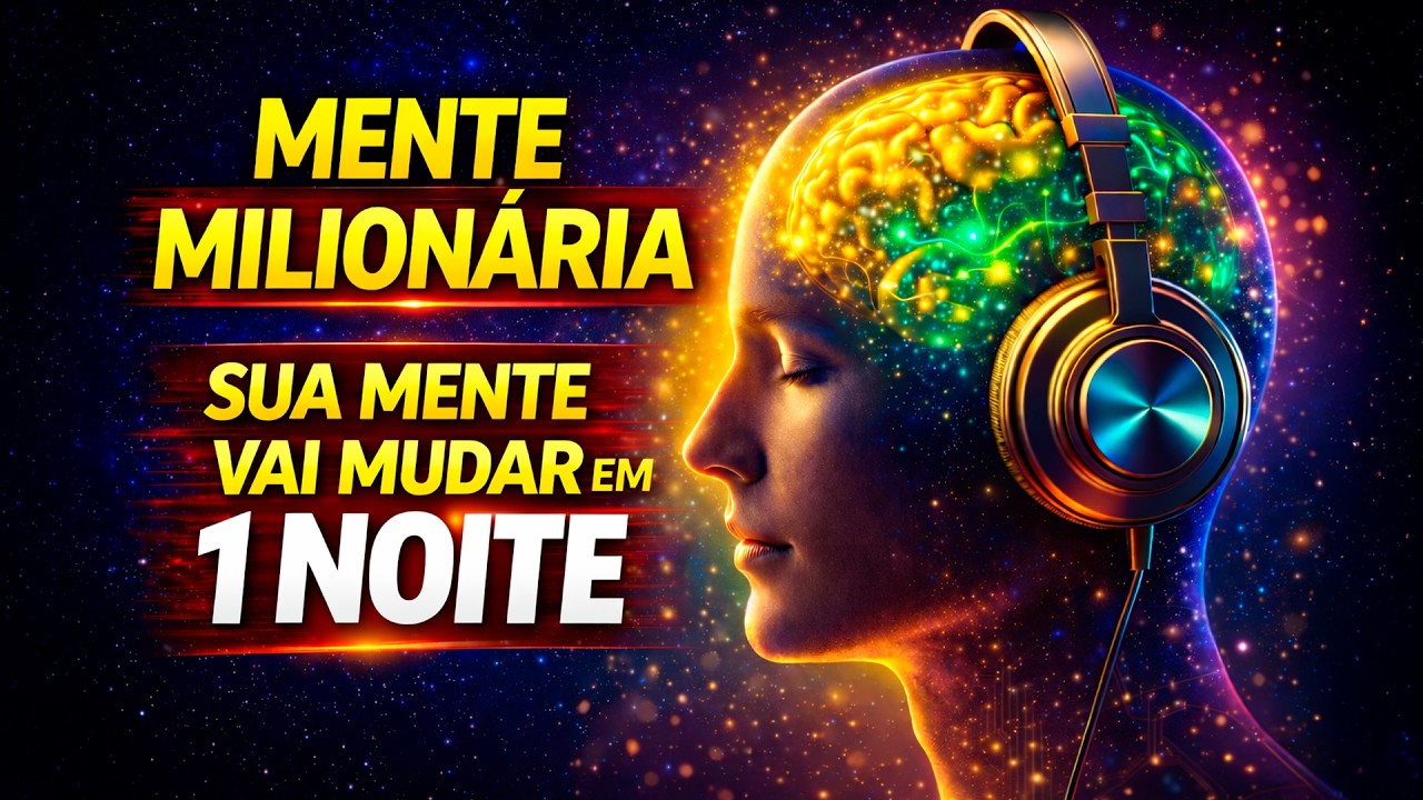MENTE MILIONÁRIA | REPROGRAMAÇÃO MENTAL PARA OUVIR DORMINDO