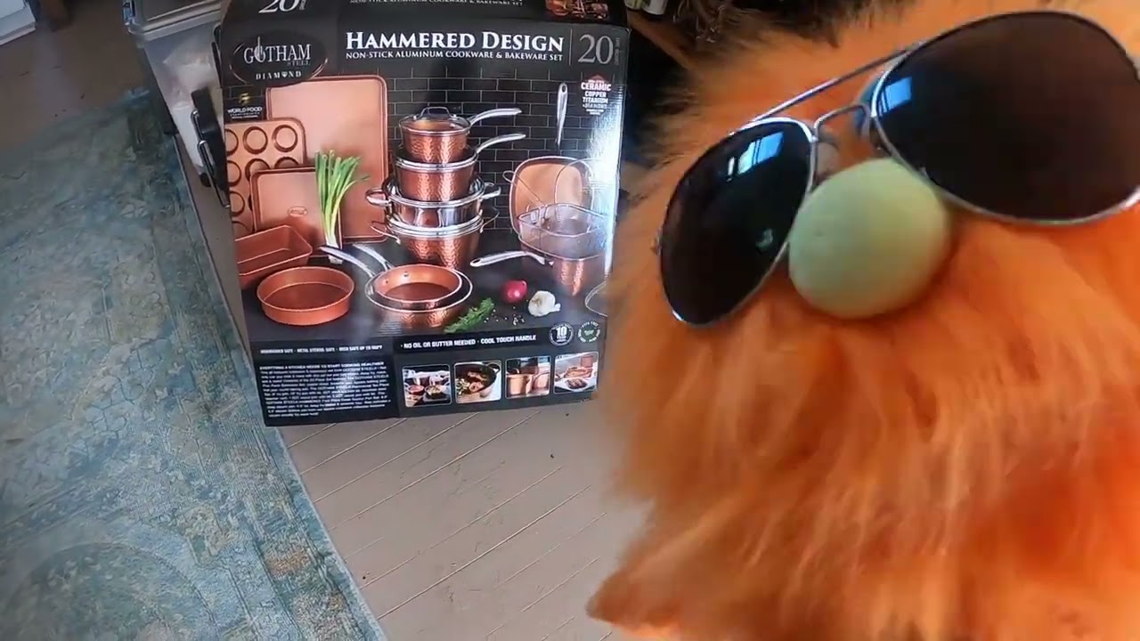 Fall Falldom runs through what comes in the Gotham Steel 20 Piece pots, pans and bakeware set!