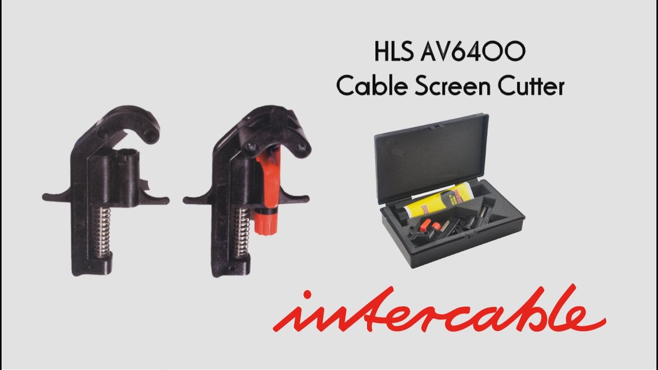 Intercable AV6400 Cable Screen Cutter HLS
