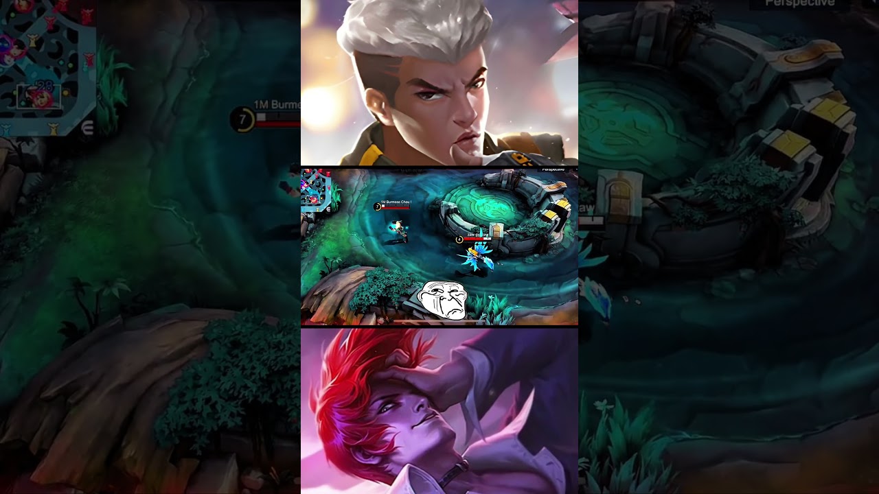 1 HP Clutch 😱 | Chou Never Dies | MLBB Epic | Chou Pro Moves | MLBB Shorts