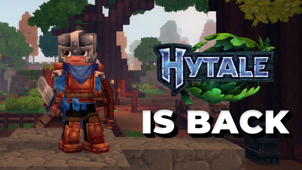 Hytale возвращается спустя 8 лет.