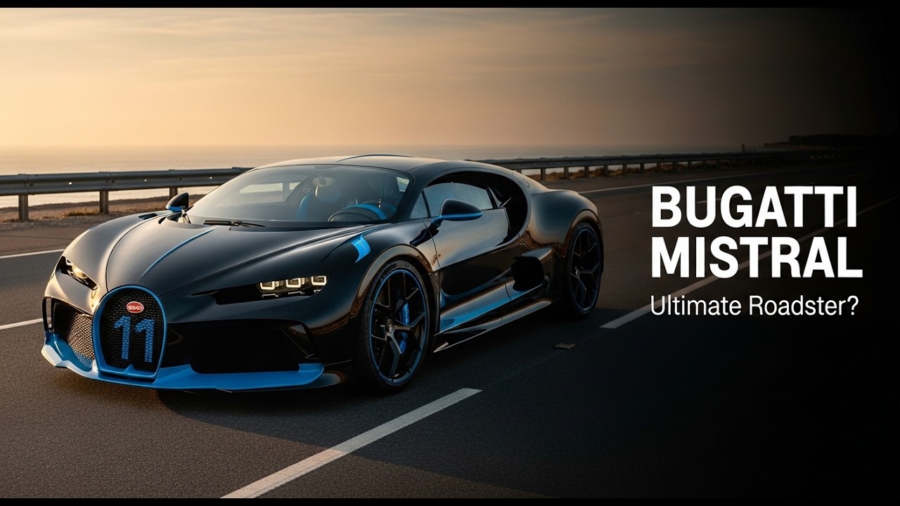 $5 Million Bugatti Mistral – The Most Powerful Roadster Ever?